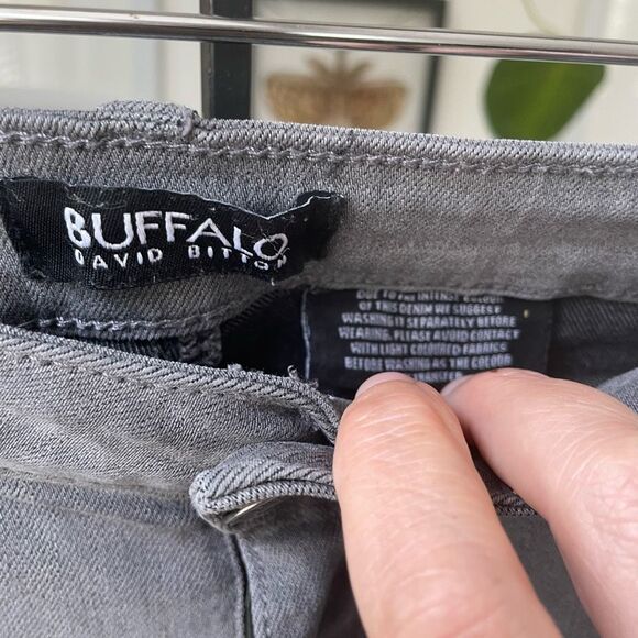 Buffalo David Britton Grey Jeans 30 10 - Picture 5 of 6